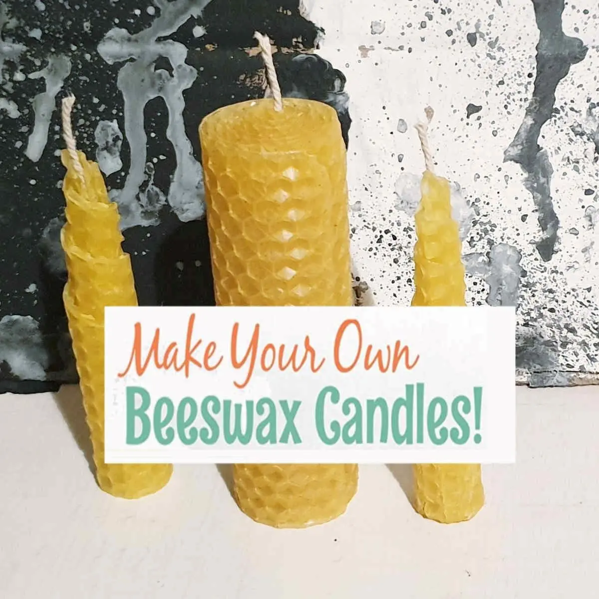 Pratha DIY Kit Beeswax Hand Rolled Candle
