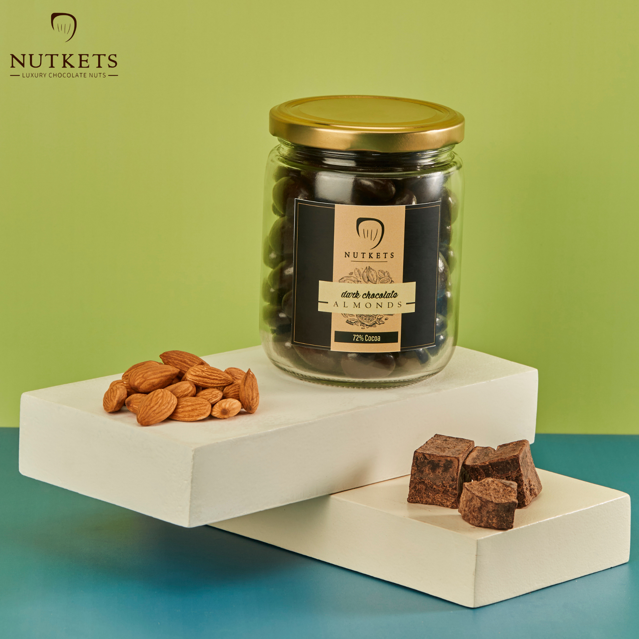 Gourmet DARK Chocolate Almonds