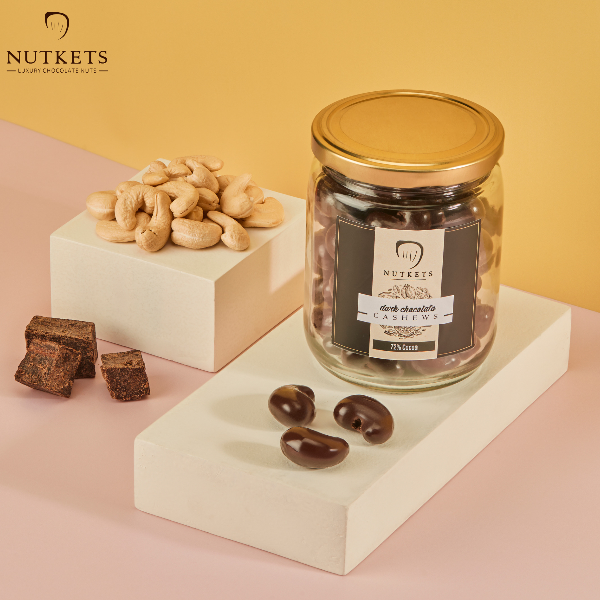 Gourmet DARK Chocolate Cashew