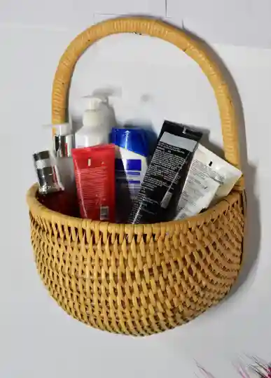 Cane Crafted Hanging Basket