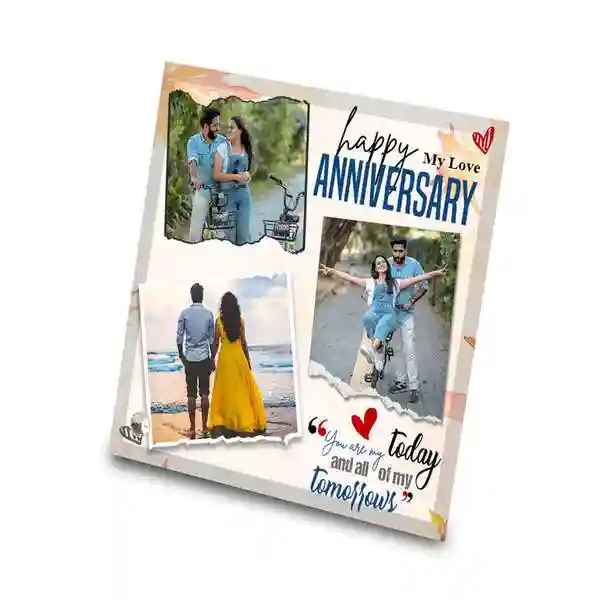 Anniversary Gift on Printable Glass