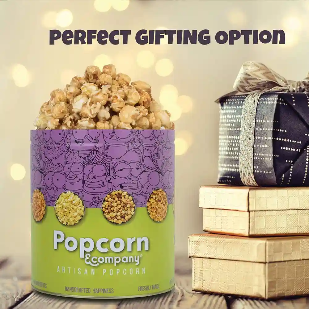 Popcorn & Company Hazelnut Popcorn- 600 Gm (Party Pack)