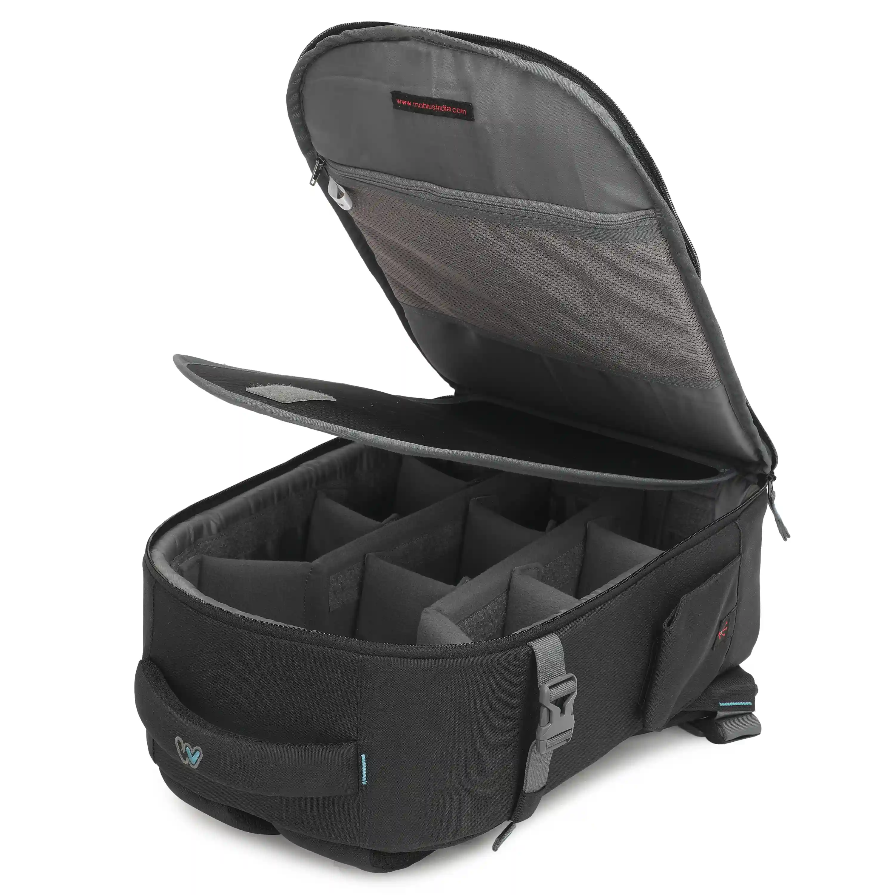 Mobius Screenshot 100% Waterproof DSLR Backpack Camera Bag with Rain Cover
