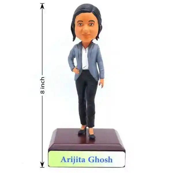Personalised Bobblehead 3D Miniature With Businesswoman Body