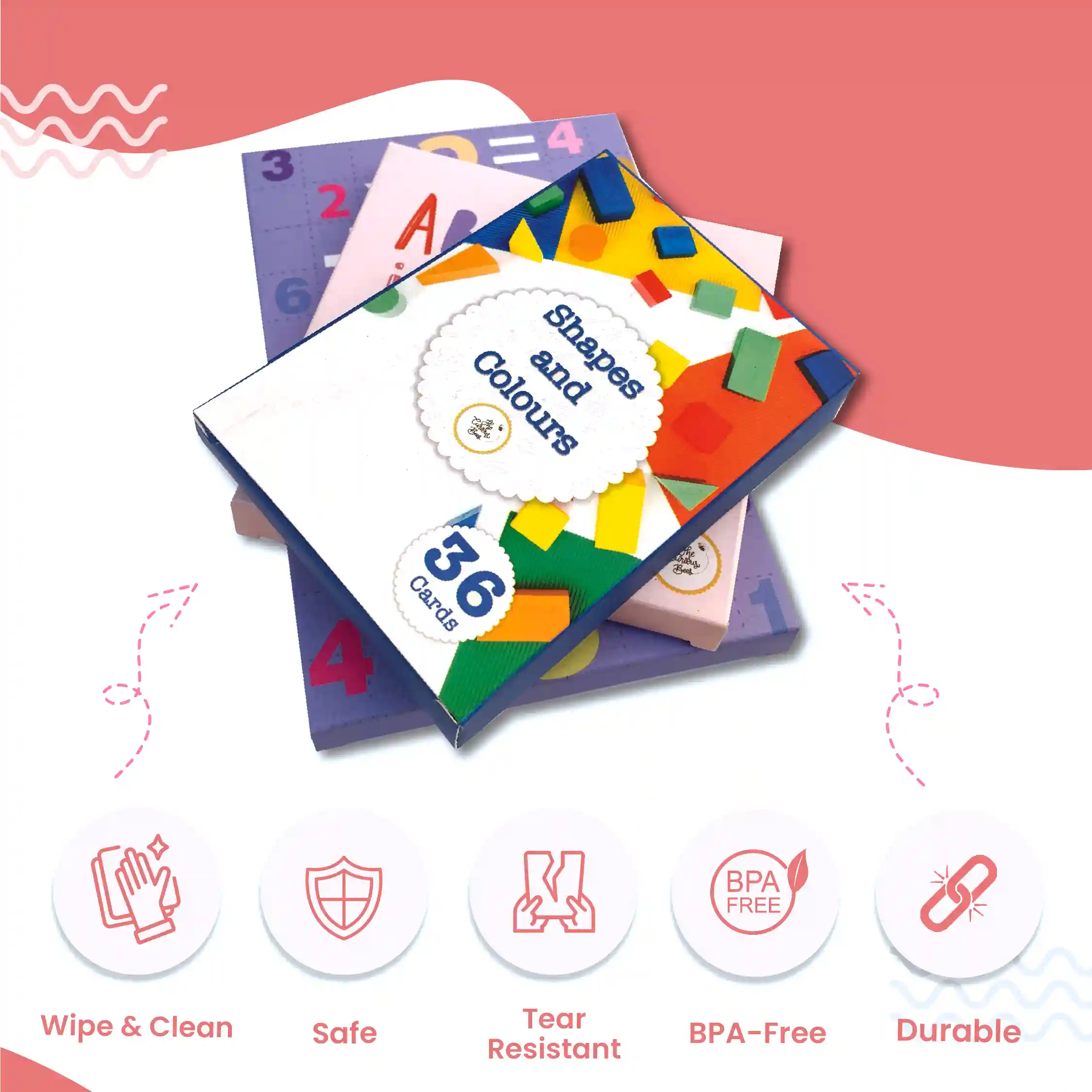 The Curious Bees - Early Learning Combo Flash Cards