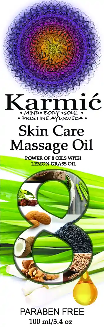 Karmic Skin Care Massage Oil - 100 Ml