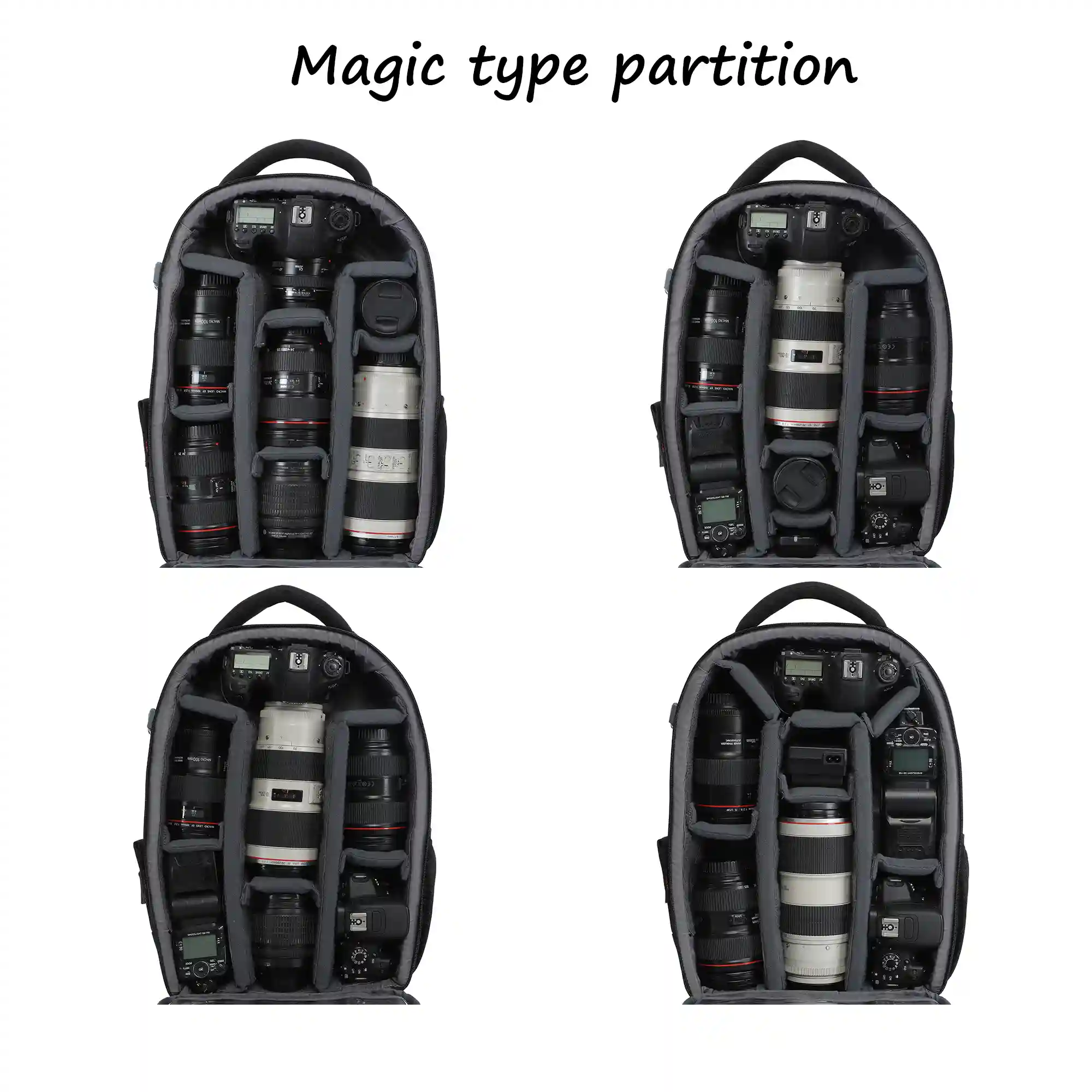 Mobius Trendsetter Pro 100% Waterproof DSLR Backpack Camera Bag
