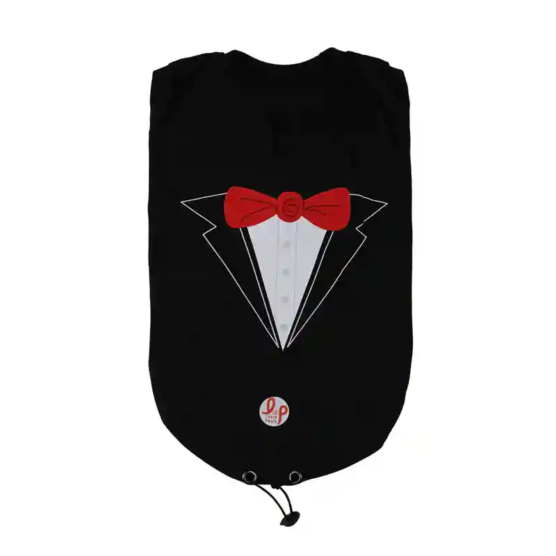 Dog Summer Tuxedo T-shirt - Small