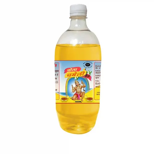 Devpusp - Chola Chameli (Jasmine) Pooja Oil - 1000 ML For Balaji Jyot & Chola Poojan, Hindu Religious Ceremony and Hawan Grahpravesh- 1000ML
