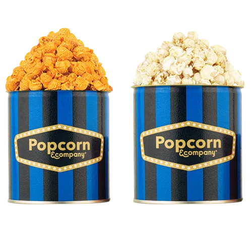 Popcorn & Company Festive Gift Combo- 190 Gm (Hazelnut Popcorn -130 Gm & Cheddar Cheese Popcorn -60 Gm)