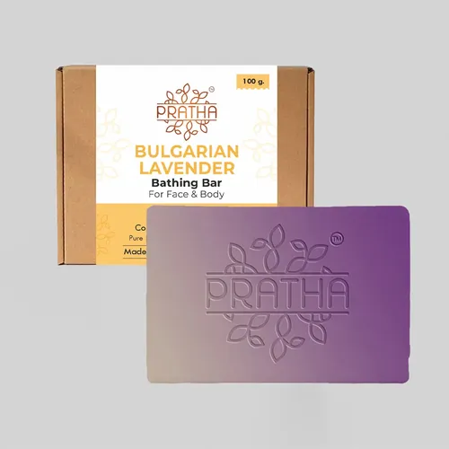 Pratha Bulgarian Lavender | Cold Process Handmade Soap 