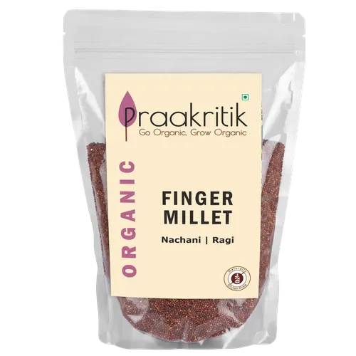 Praakritik Organic Finger Millet (Ragi) 500g
