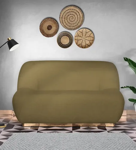 Qt Sofa Light Brown - 2 Seater