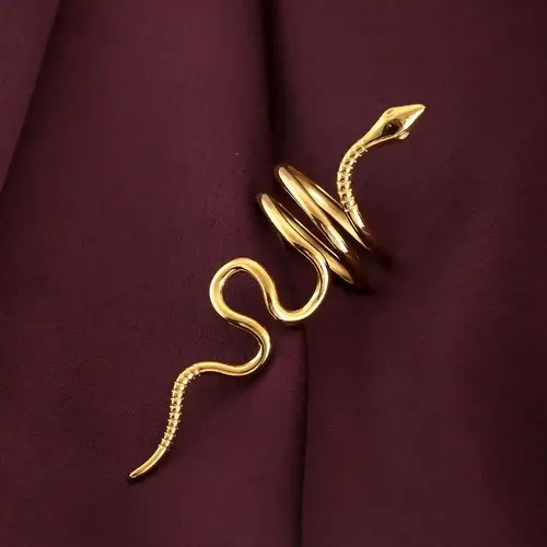 Golden Serpent Ring