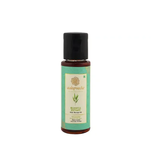 ASHPVEDA Blissful Jeevant Body Massage Oil | Essential Ayurvedic Herb Enriched Pain Relief Oil
