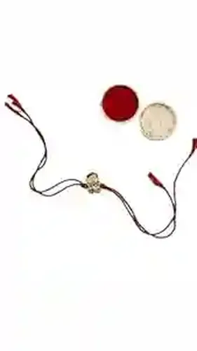 Human Figure Cartoon Design Rakhi