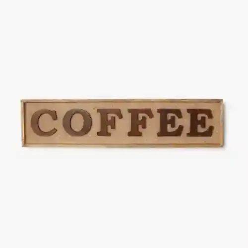 CASA DECOR Framed COFFEE Wall Art Home Kitchen Office Wall Decorations