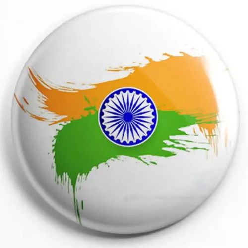 India Flag Badges | National Flag Badges | India Republic Day Badges | Pin Button Badges | Independence Day Batches