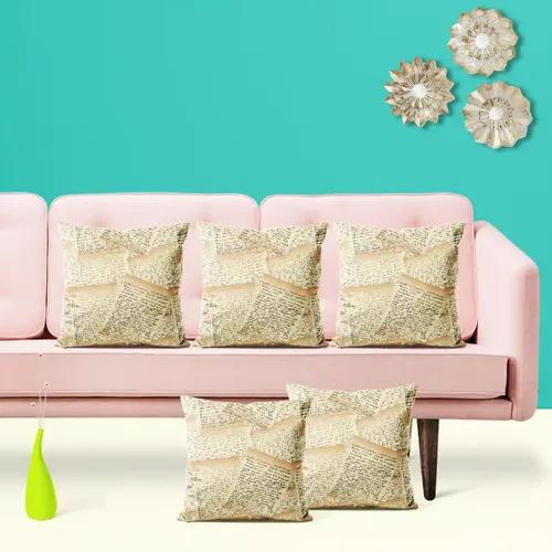 ArtzFolio Vintage Handwriting Letter | Decorative Cushion Cover for Bedroom & Living Room
