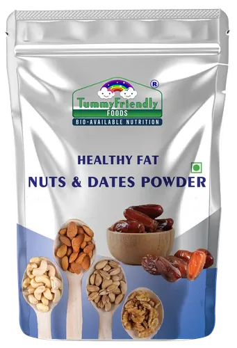 Tummyfriendly Foods Premium Nuts And Dates Powder | Healthy Fat With Natural Sweetener - 100G Cereal (100 G)