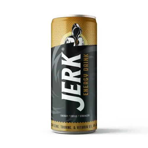 JERK Energy Drink ( Pack of 12 cans )