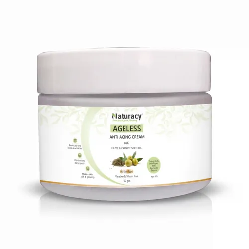Naturacy Ageless Cream For Anti Aging, Fine Lines & Wrinkles - 50 Gm