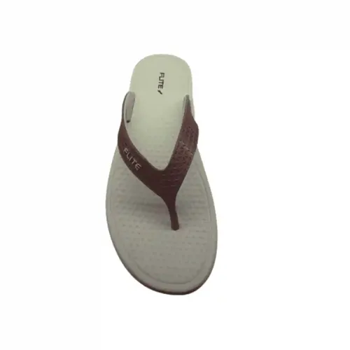 FLITE 345 Ladies Eva Slippers Soft And Light Weight - L Sandwine