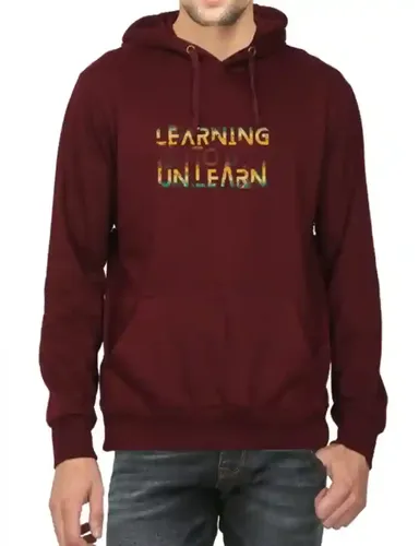 Learning to unlearn - Unisex Hooded sweatshirt hoodie