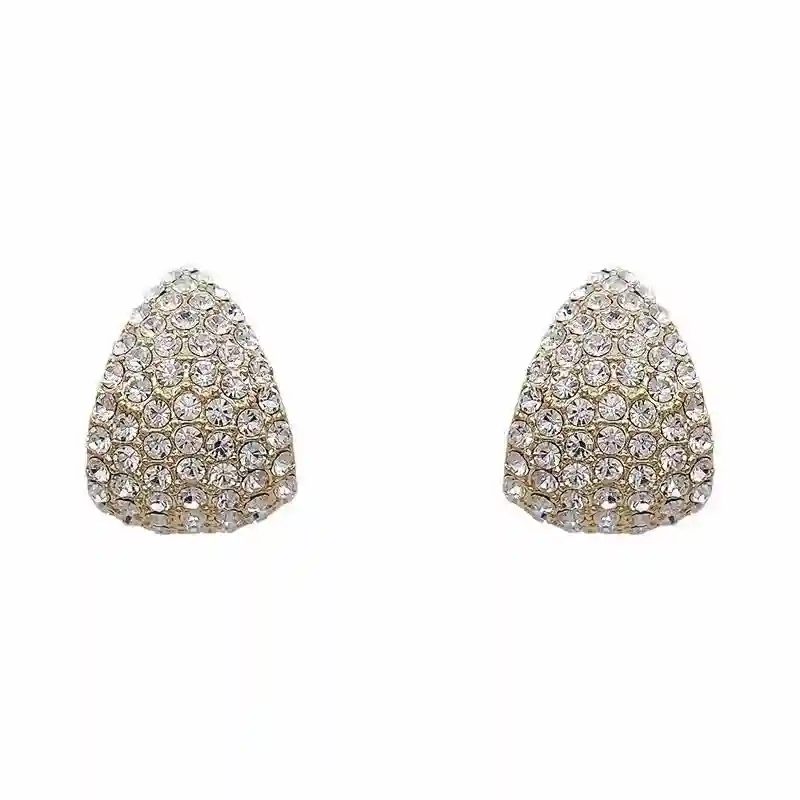 Diamond Bali Style Stud Earring