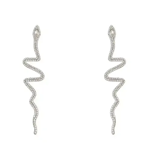 Snake Shaped Stud Earring