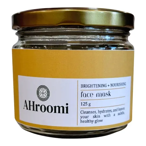 Ahroomi Face Mask (125g) I Rejuvenating mask with Moringa Actives | De-tanning and Brightening | Refreshed and Glowing