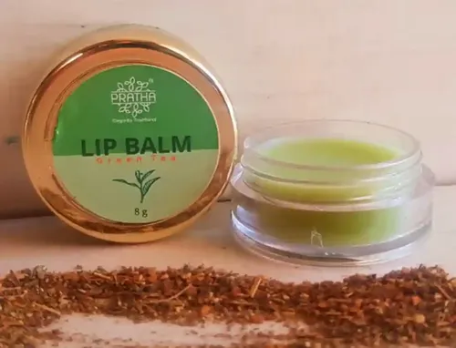 Pratha Natural Green Tea Lip Balm 