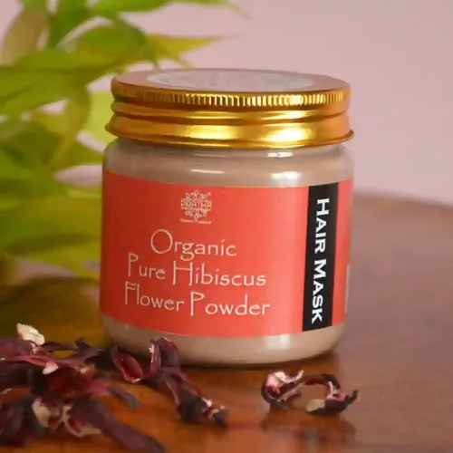 Pratha Organic Pure Hibiscus Flower Powder | Hair Mask 