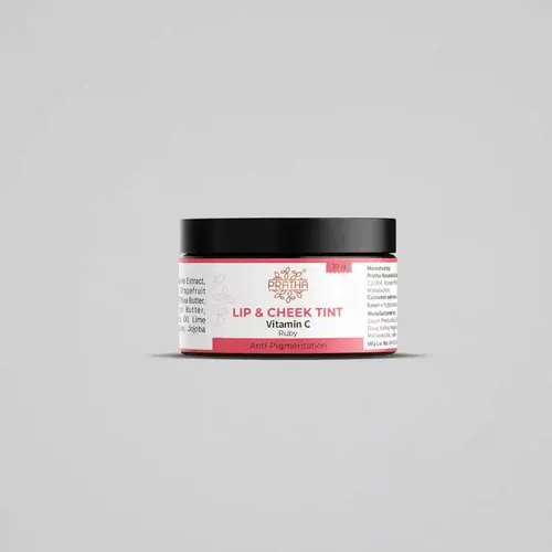 Pratha Lip & Cheek Tint -Vitamin C | Anti-Pigmentation | Ruby