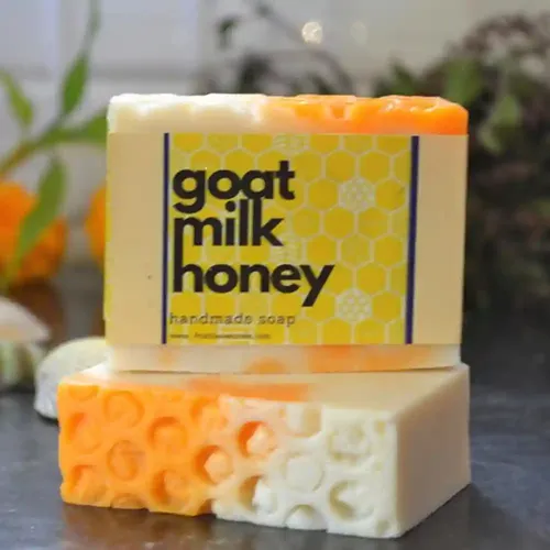 Pratha Goat Milk & Honey | Cold Process Handmade Soap