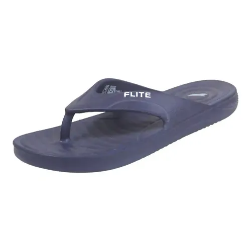 FLITE 483  Mens Eva Slippers Soft And Light Weight - Navy - Size 07