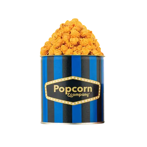Popcorn & Company Cheddar Cheese Popcorn Regular Tin - 60 Gm