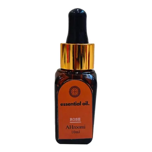 Ahroomi Rose Essential Oil (10ml) I Oil for Room Freshness | Ideal for Potpourri and Diffusers | luxurious oil that hydrates, soothes, and brightens the skin