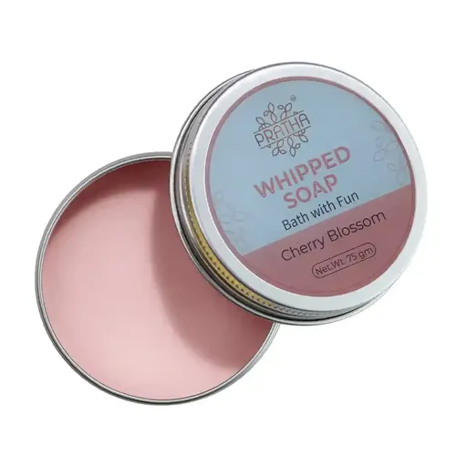 Pratha Whipped soap - Bath with Fun |Cherry Blossom
