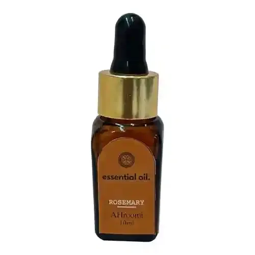 Ahroomi Rosemary Pure Essential Oil | Carrier Oils for Hair Growth | Reduces Hairfall | Relieves Stress, Enhances Skin Health (10ml)