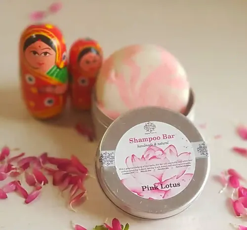 Pratha Shampoo Bar – Pink Lotus
