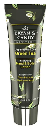 Bryan & Candy Green Tea Hand and Body Lotion with Shea and Aloe Vera for Smooth, Hydrated Skin (125ml)