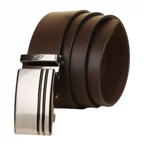 GIL Genuine Leather Belt with Autolock Buckle |Adjustable Waistband|Formal & Casual Belt for Men and Boys|Pack of 1