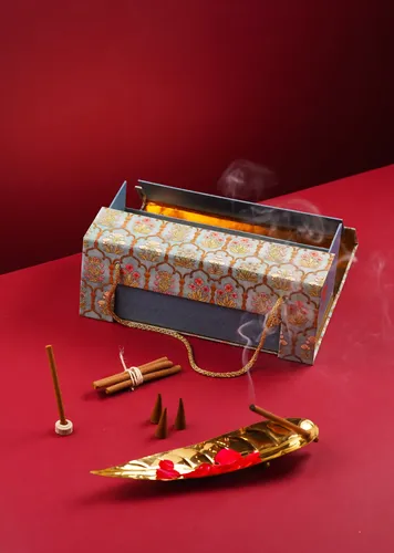 Orchid Pooja Gift Box