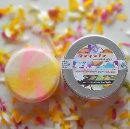 Pratha Shampoo bar – Ginkgo Biloba , Shatavari | Anti Hairloss