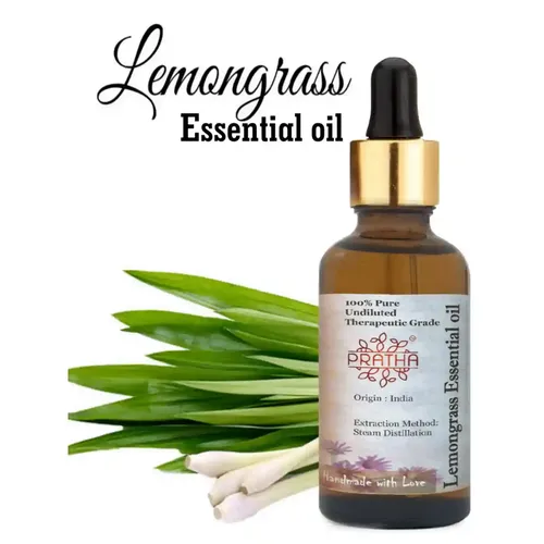 Pratha 100% Pure Lemongrass Essential Oil
