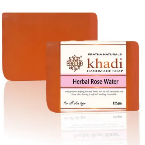 Pratha Glycerin Bathing Bar | French Rose (Pack of 2) 
