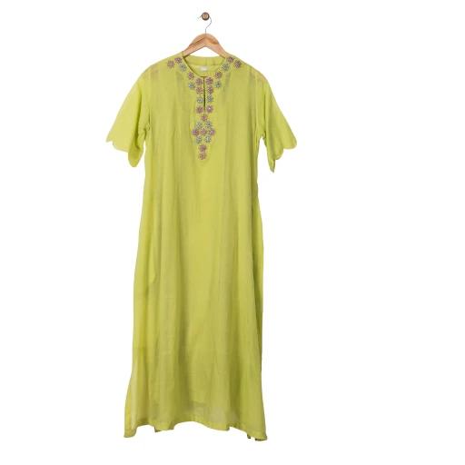 Pear Green Kurti Dress