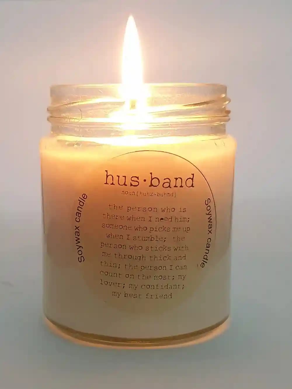 Pratha Naturals Scented Candle (Husband)