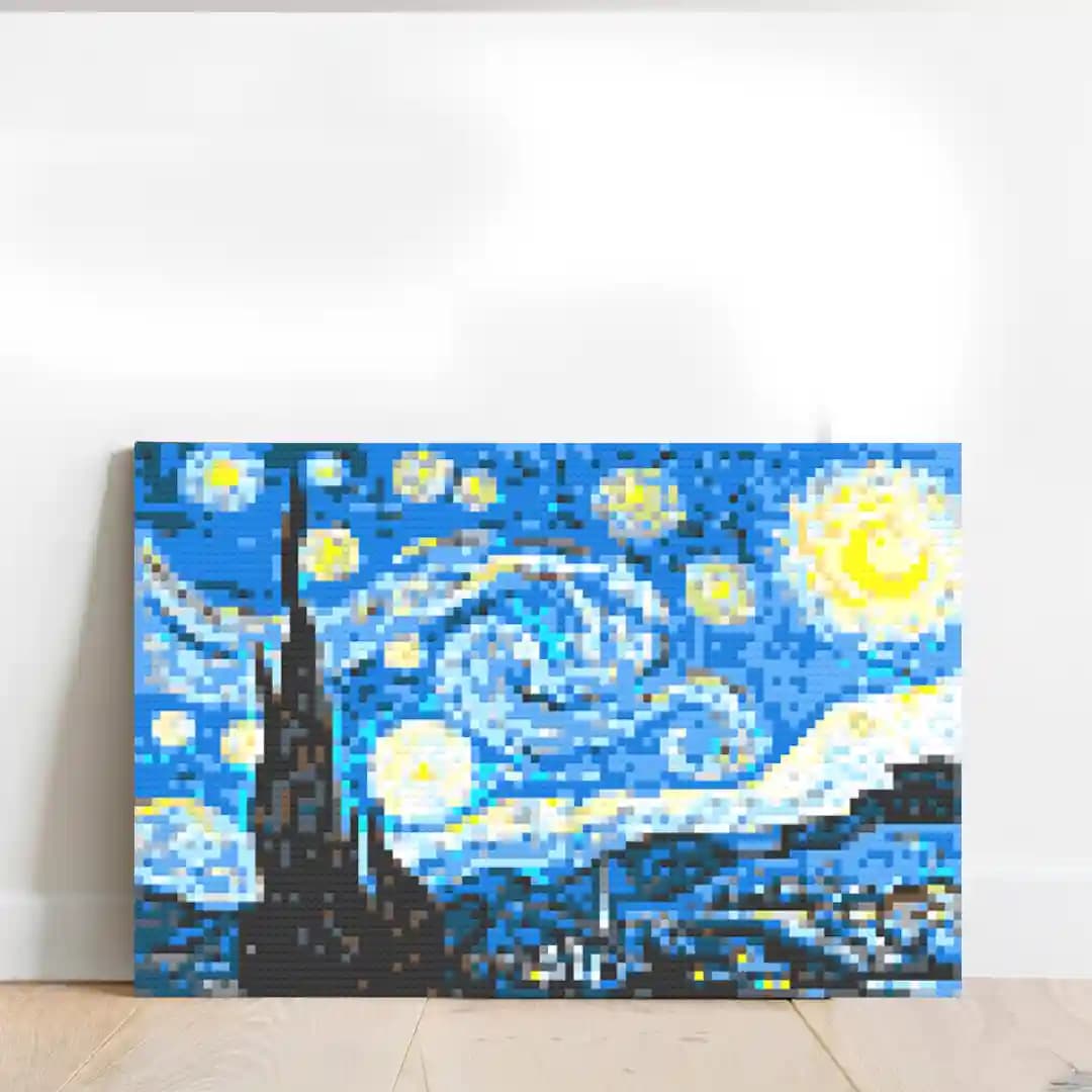 The Starry Nights Pixel Art